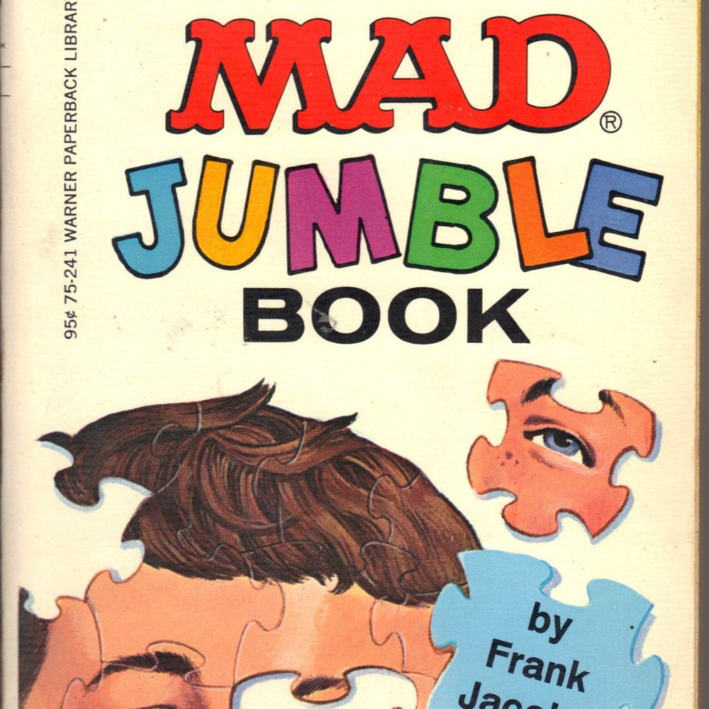 Mad Paperback Book - The Mad Jumble Book